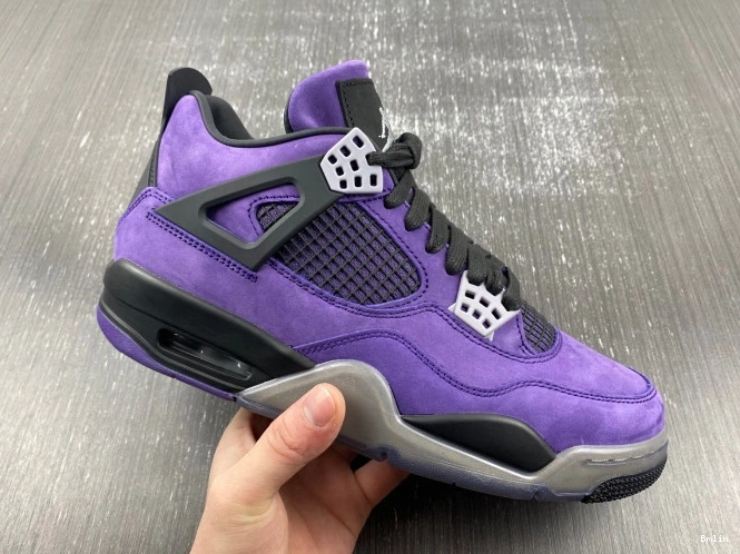 Bmlin Scott Jordan Air 4 x Suede Purple Travis 0720